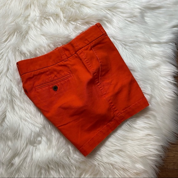 J. Crew Red/Coral Chino Shorts 4” Length Size 0 - Picture 2 of 8